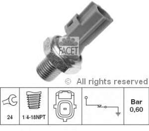70147 Facet Sensor de pressão de óleo