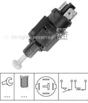 96312343 Opel Sensor de ativação do sinal de parada