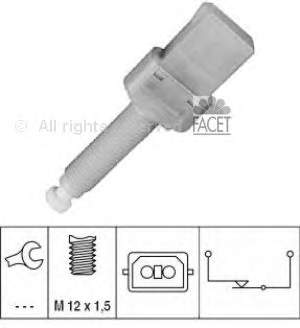 71087 Facet Sensor de ativação do sinal de parada
