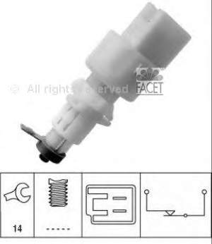 71108 Facet Sensor de ativação do sinal de parada