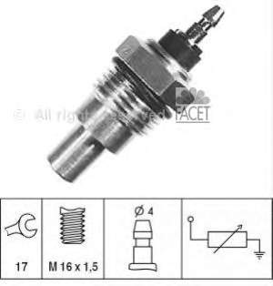 Sensor de temperatura do fluido de esfriamento BA600 Japan Parts