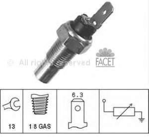 B5411851X Mazda Sensor de temperatura do fluido de esfriamento