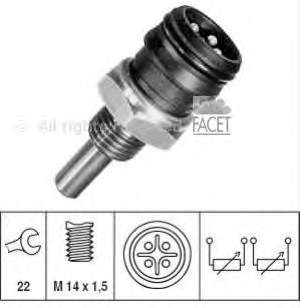 A0085423217 Mercedes Sensor de temperatura do fluido de esfriamento