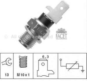 73154 Facet Sensor de temperatura de óleo de motor
