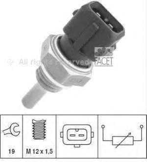 46449499 Fiat/Alfa/Lancia Sensor de temperatura do fluido de esfriamento