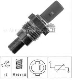 AF02799 Alfa E-Parts Sensor de temperatura do fluido de esfriamento