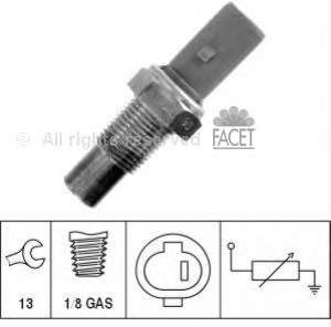 73184 Facet Sensor de temperatura do fluido de esfriamento
