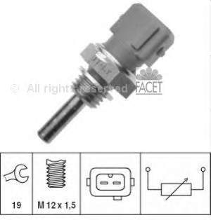 Compre 0905003 Metzger Sensor de temperatura do fluido de esfriamento