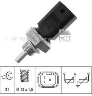 Sensor de temperatura do fluido de esfriamento Renault (RVI) 7700101968 preço, a partir de 18,37 USD