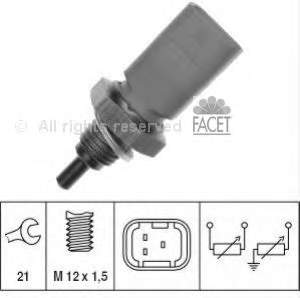 Sensor de temperatura do fluido de esfriamento ST241 Beru