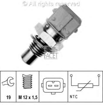ST128 Beru Sensor de temperatura do fluido de esfriamento