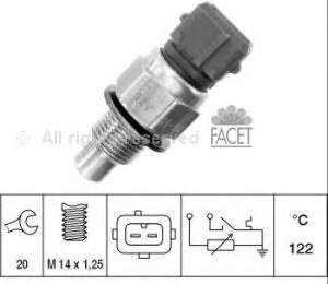 6PT009309681 HELLA Sensor de temperatura do fluido de esfriamento