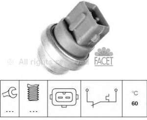 74075 Facet Sensor de temperatura do fluido de esfriamento