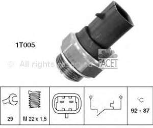 Sensor de temperatura do fluido de esfriamento (de ativação de ventilador do radiador) VALEO 819774 preço, a partir de 20,09 USD