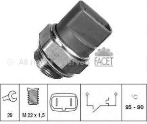 Sensor de temperatura do fluido de esfriamento (de ativação de ventilador do radiador) VAG 811959481 preço, a partir de 11,74 USD