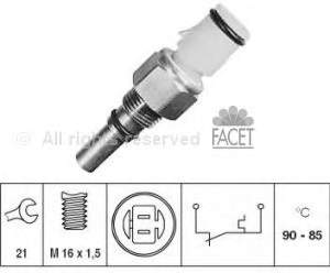 8942815030 Toyota Sensor de temperatura do fluido de esfriamento (de ativação de ventilador do radiador)