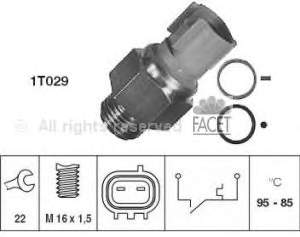 TS145 Tama Sensor de temperatura do fluido de esfriamento (de ativação de ventilador do radiador)