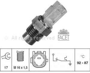 8942812150 Toyota Sensor de temperatura do fluido de esfriamento (de ativação de ventilador do radiador)