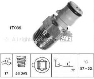 Sensor de temperatura do fluido de esfriamento (de ativação de ventilador do radiador) EPS 1850206 preço, a partir de 20,29 USD