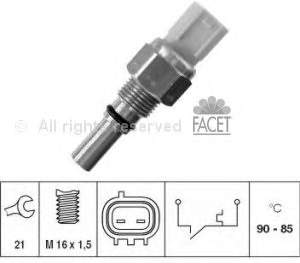 T565A17 NPS Sensor de temperatura do fluido de esfriamento (de ativação de ventilador do radiador)