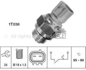 1768050F00 Suzuki Sensor de temperatura do fluido de esfriamento (de ativação de ventilador do radiador)