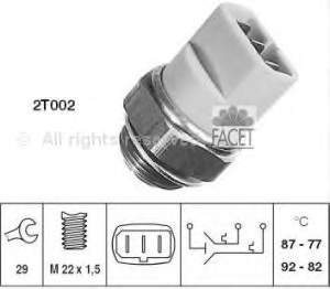 Sensor de temperatura do fluido de esfriamento (de ativação de ventilador do radiador) FAE 38150 preço, a partir de 20,54 USD