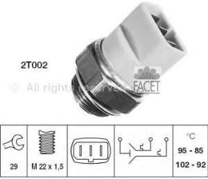 Sensor de temperatura do fluido de esfriamento (de ativação de ventilador do radiador) Facet 75635 preço, a partir de 10,91 USD