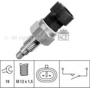 76073 Facet Sensor de ativação das luzes de marcha à ré