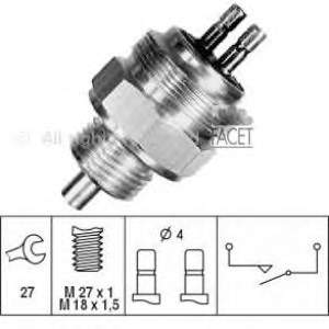 Sensor de ativação das luzes de marcha à ré 6ZF182914031 HELLA