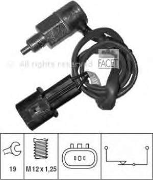 Sensor de ativação das luzes de marcha à ré FAE 41246 preço, a partir de 14,62 USD