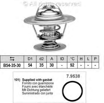 1338028 Opel Termostato
