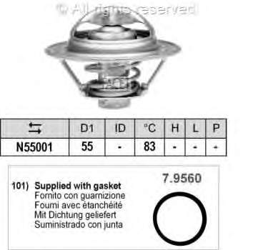 Termostato VALEO 820471 preço, a partir de 11,16 USD