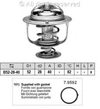 DTM82532 Denso Termostato