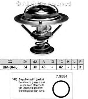 Termostato Nissan/Infiniti 21200AD21A preço, a partir de 21,97 USD