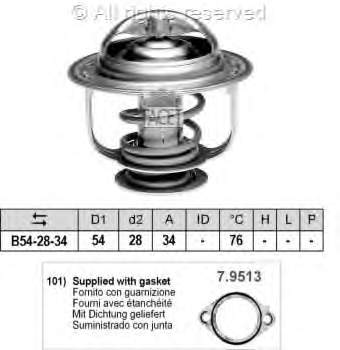 MD997605 Mitsubishi Termostato