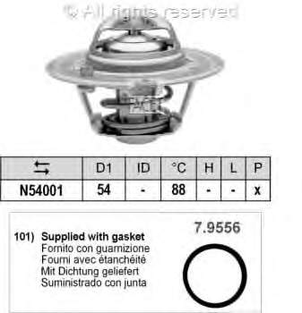 3345628 Volvo Termostato