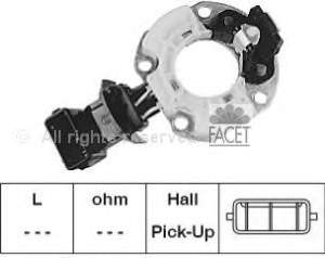 82723 Facet Sensor de efeito Hall
