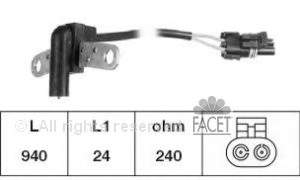 7700739792 Renault (RVI) Sensor de posição (de revoluções) de cambota