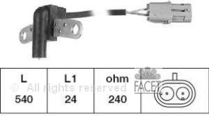 90016 Facet Sensor de posição (de revoluções) de cambota