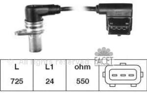 12141726065 BMW Sensor de posição (de revoluções) de cambota