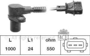 90493864 Opel Sensor de posição (de revoluções) de cambota