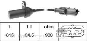 46754538 Fiat/Alfa/Lancia Sensor de posição (de revoluções) de cambota