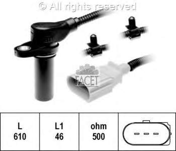 Sensor de posição (de revoluções) de cambota FAE 79115 preço, a partir de 27,80 USD