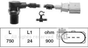 90267 Facet Sensor de posição (de revoluções) de cambota