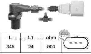 39893 Febi Sensor de posição (de revoluções) de cambota