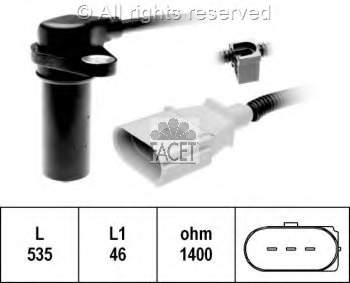 Sensor de posição (de revoluções) de cambota FAE 79131 preço, a partir de 33,54 USD