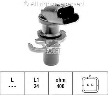 9633475780 Peugeot/Citroen Sensor de posição (de revoluções) de cambota