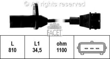 Sensor de posição (de revoluções) de cambota FAE 79296 preço, a partir de 26,06 USD