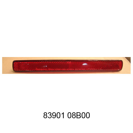 8390108B00 Ssang Yong Retrorrefletor (refletor) do pára-choque traseiro esquerdo
