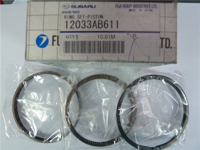 12033AB611 Subaru Kit de anéis de pistão de motor, STD.